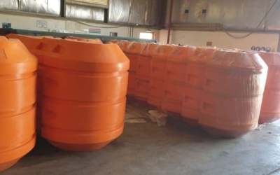 Dredging pipe floats supply