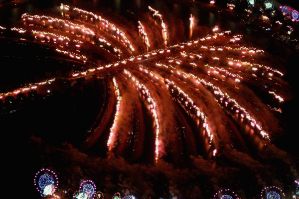 Fireworks Pontoons construction