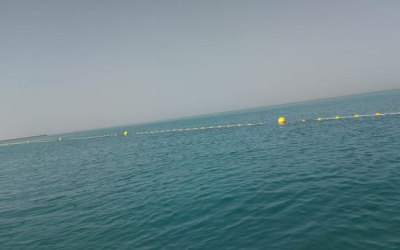 Manufacture and installation of swimming demarcation lines in Abu Dhabi