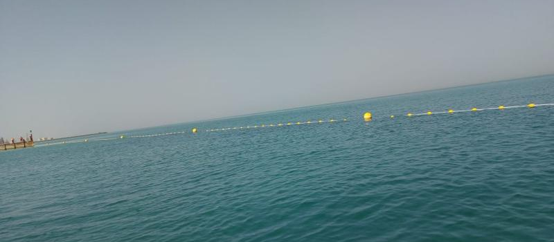 Manufacture and installation of swimming demarcation lines in Abu Dhabi