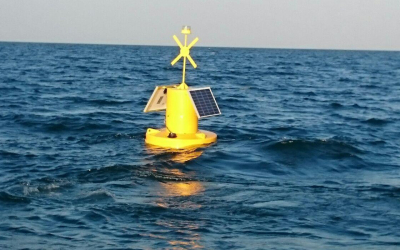 Supply and installation of a Sealite marker buoy SLB 1250